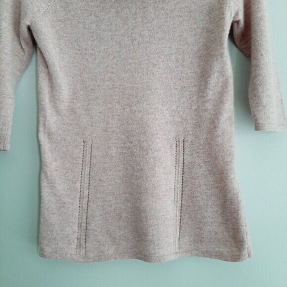 RW&CO Off-Shoulder Sweater Top Pastel Pink Sz S - Picture 4 of 8